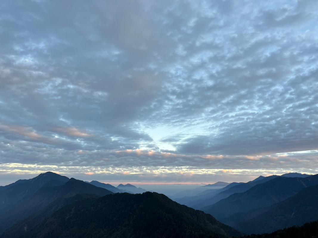 玉山的天空